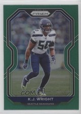 2020 Panini Prizm Green Prizm KJ Wright #297 1s6