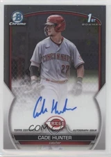 2023 Bowman Chrome Prospect Auto Cade Hunter #CPA-CH Auto