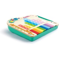 Hape - Pixel Piano | Pianoforte per bambini in legno | Piano interattivo con luc