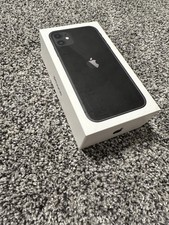 APPLE iPhone 11 EMPTY BOX Black 128GB Box Only NO PHONE