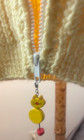 toddler sweater @ 4T, fine Italian wool yarn, yllw cable-knit, zip fr w/cat pull — photo 7