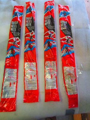 4 Vtg Hi-Flier $1 Delta Keel Kites 3 Owl & 1 Bumble Bee Plastic nos sealed
