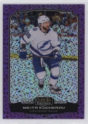 2022-23 O-Pee-Chee Platinum Violet Pixels 81/299 Nikita Kucherov #84 0ws6
