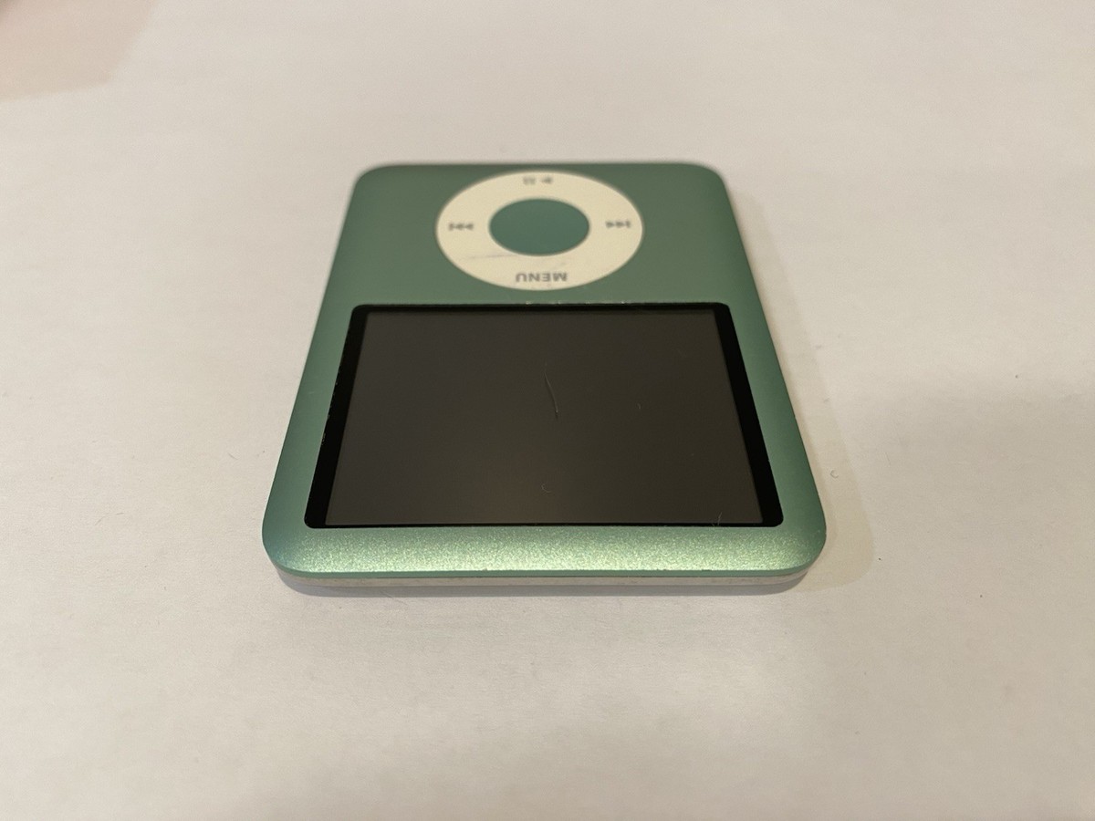 Apple iPod Nano 3rd Generation 8GB - Light Green - Works Great | eBay
