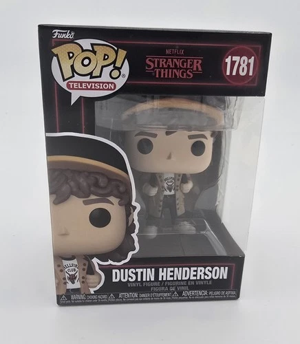 Stranger Things Season 5 Dustin Henderson POP Vinyl Figure #1781 Funko New