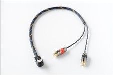 For Alpine KCA-121B Hi-Fi RCA Audio Input Cable Compatible CDA9887/9855/105E...