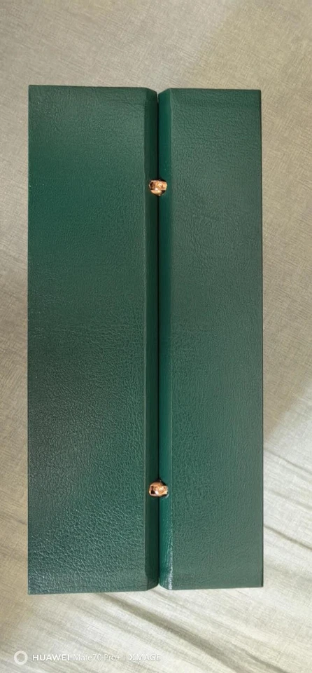 Caja de reloj mediana premium - Estuche de almacenamiento de lujo para colección de relojes Foto 4 de 4