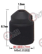 Conical 2.8mm pointed cone hole M7 0.35 surveillance accessories lens 2mp