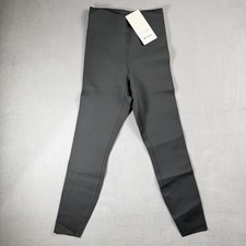 Lululemon Pants Gray Glow Up HR Tight 25" Womens 6 Ankle Leggings Yoga Running