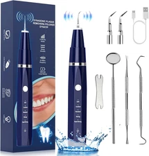 Plaque/Tartar Remover for Teeth, Dental Calculus Remover Teeth Cleaning Kit with