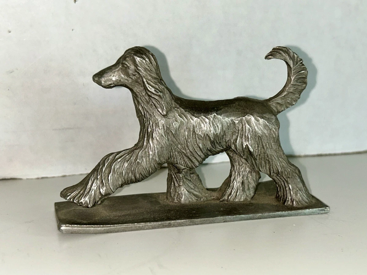 アフガンハウンド。イタリア製磁器 Afghan Hound Collectibles for