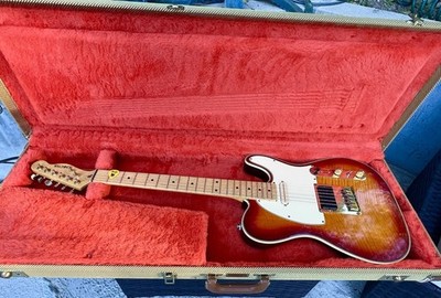 Vintage Schecter 1980 s clean Custom Bound Honey burst Telecaster 7.15 lbs