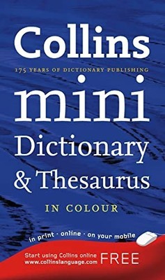 Collins Mini Dictionary and Th - GOOD