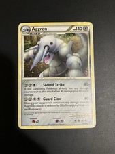 Pokemon TCG Card Aggron Triumphant 1/102 Holo Rare 2010