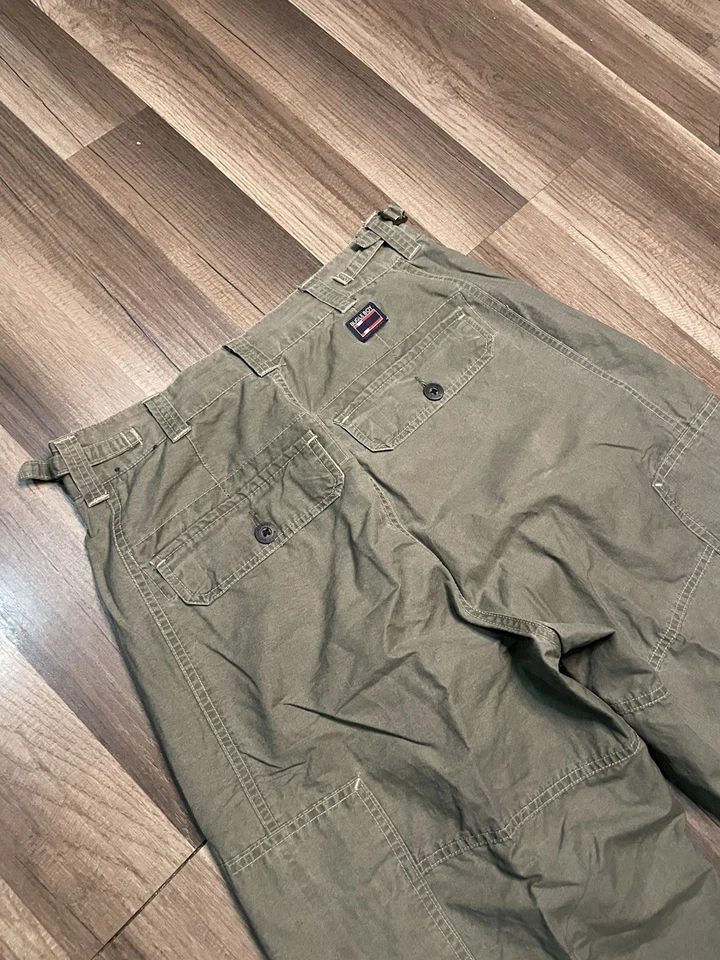 Vintage 90’s Bugle Boy Air Force Cargo Pants Sz 29x32 - Image 2 of 4