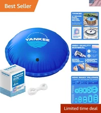Cold-Resistant 4x4 Ft. Pool Pillow - Easy Inflation & Complete Winterization