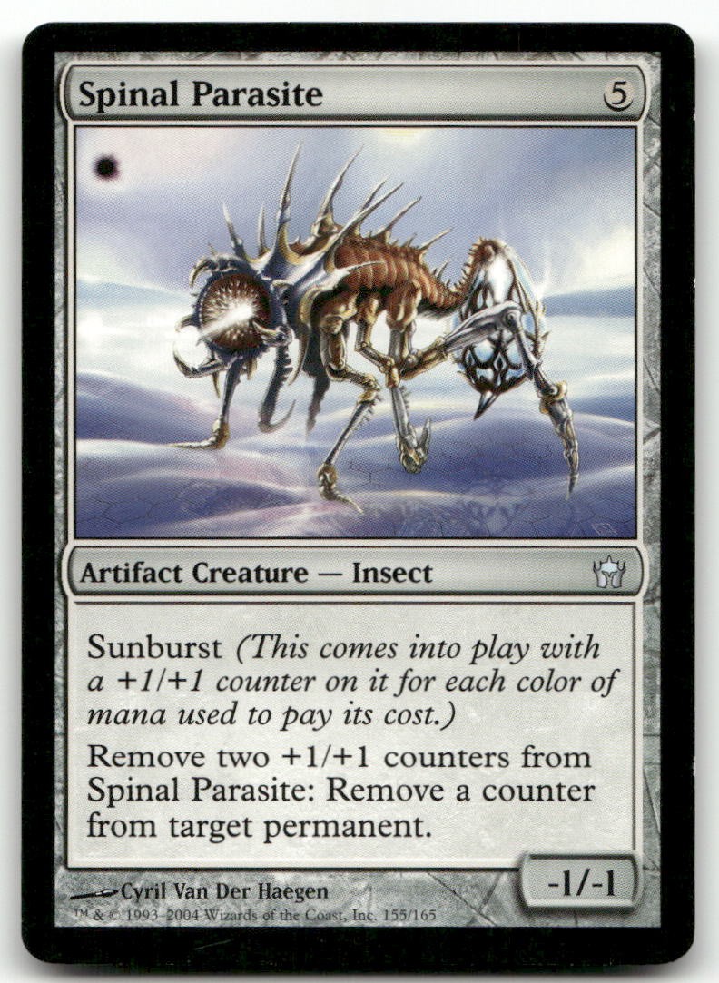 Spinal Parasite #155 (LP) Fifth Dawn 5DN Magic MTG