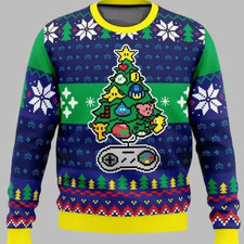 A Classic Gamer Christmas Ugly Christmas Sweater