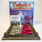 Vintage 1986 Cathedral Board Game Strategic Battle Medieval City Complete Mattel