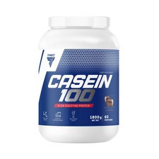 Trec Nutrition CASEIN 100 1800g JAR ChocolateS low-Release Casein Protein 29.99 per kilo