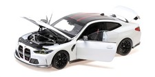 Minichamps 1:18 BMW M4 CSL WHITE 2023 Diecast Model - 110023022