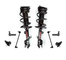 Front Struts Tie Rods Ball Joints for Toyota Matrix 2.4L S All Wheel Drive 09-13