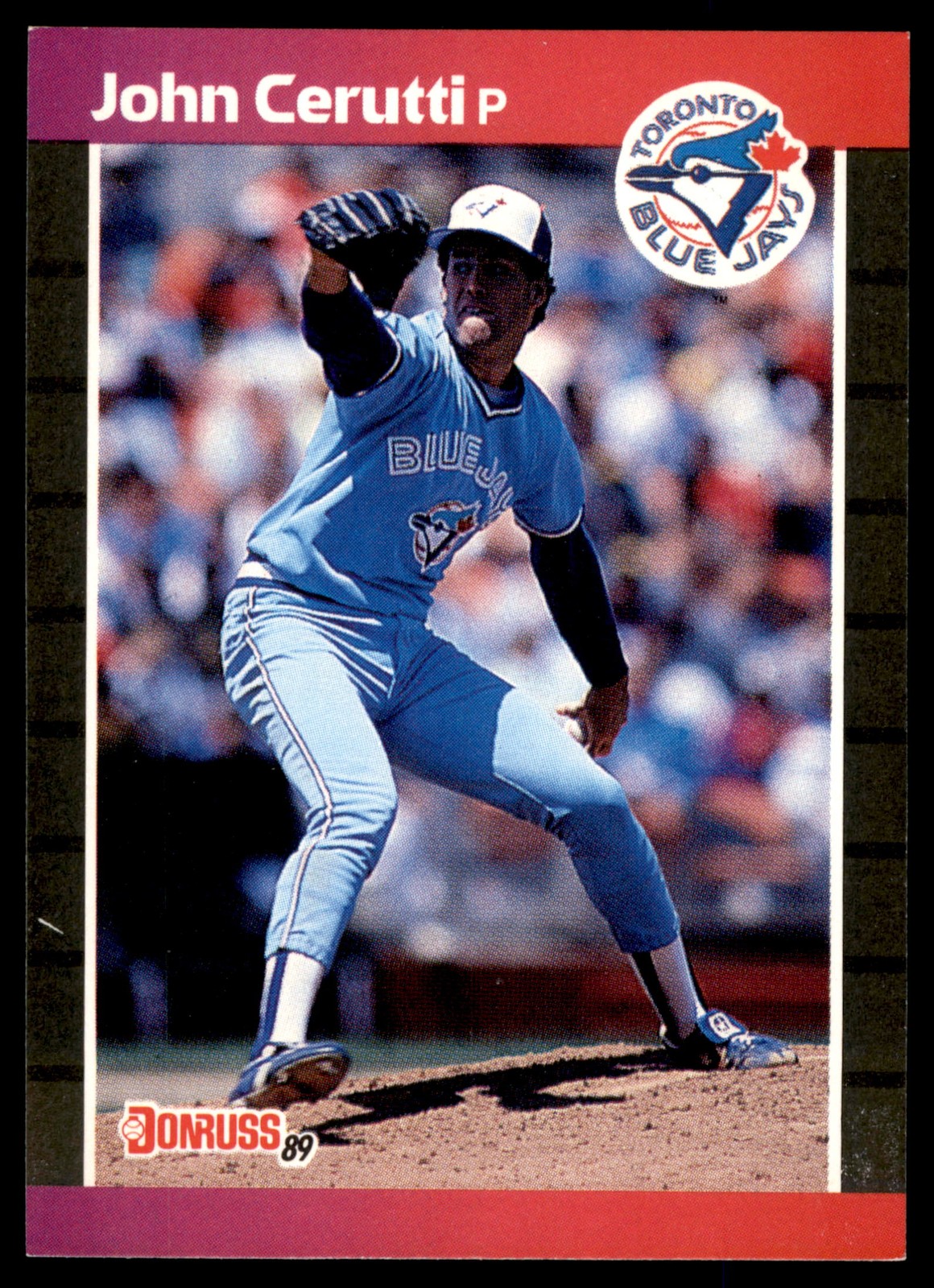 1989 Donruss #467 John Cerutti Toronto Blue Jays