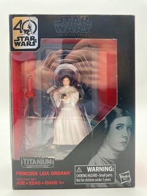 Star Wars Titanium Series Princess Leia Organa - NEW