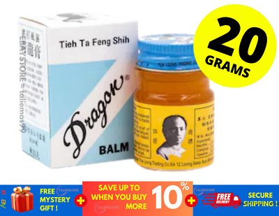 New Tieh Ta Feng Shih Dragon Balm Ointment (Orange) 20g