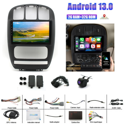 10'' Android13 Car Stereo Radio 2+32G for 01-07 Chry-sler Town Country CarPlay