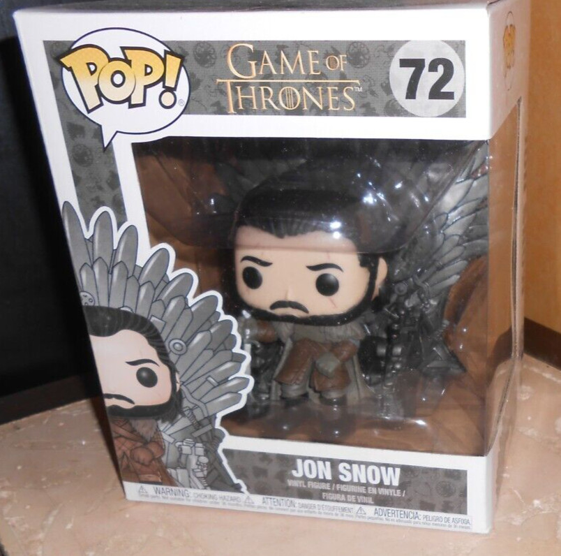 Figurine Pop Funko Game Of Thrones Jon Snow N° 72, Neuve En Boîte