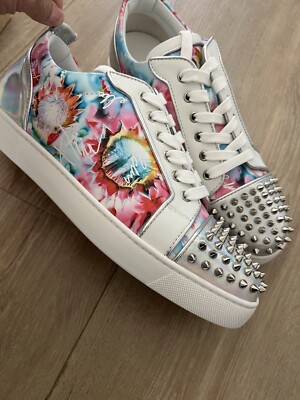Christian Louboutin New Spike Sneakers Shoes Trainers 44 - 11