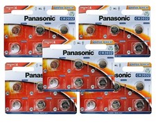 Panasonic CR2032  Lithium Coin  3V Battery ( 5 X Pack of 6) Total 30 Batteries
