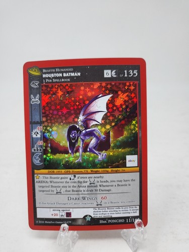 Metazoo x eBay UFO STAMP 11/165 Houstan Batman FULL HOLO FH - Bild 1 von 2
