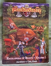 4th edition Hacklopedia of Beasts, Volume I i Aarakians to Cats, Great, Kenzer