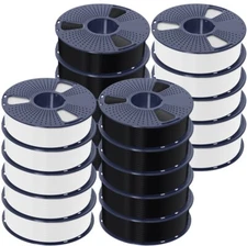 5x1KG 5x10KG 20x1KG Sunlu 1.75MM PETG FDM Filament Combo For 3D Printer