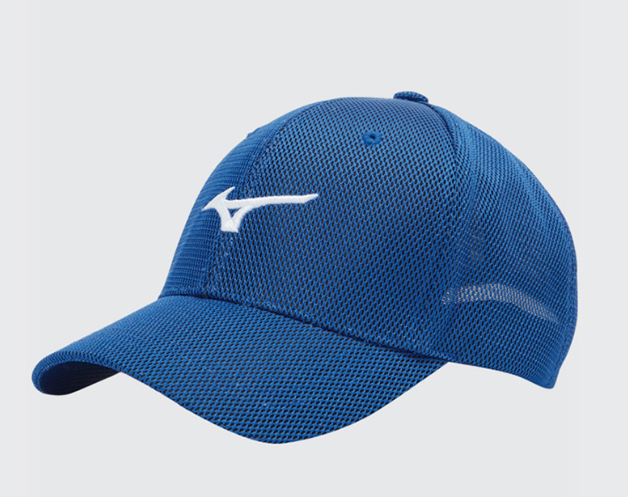 Бейсболка Mizuno Mesh Coolmax унисекс Спортивная повседневная шапка синяя NWT 33YW230327 8390₽