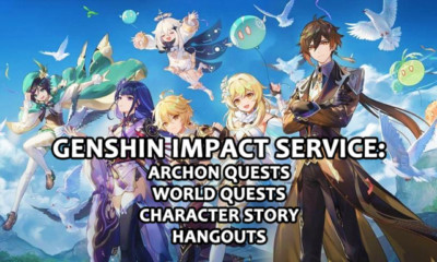 Genshin Impact Archon Quest, World Quest, Character Quest, Hangouts