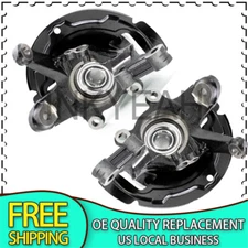 Pair Front Knuckle Wheel Hub Bearings Assembly For 2002-2006 Nissan Altima 2.5L