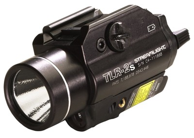 Streamlight, TLR-2 Tac Light, With Laser, Black, Strobe