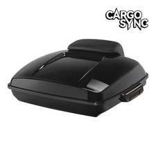 Chopped Tour Pack with Slim Backrest Fit For Harley Touring Electra Glide '14-24