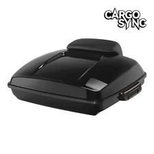 Chopped Tour Pack with Slim Backrest Fit For Harley Touring Electra Glide '14-24