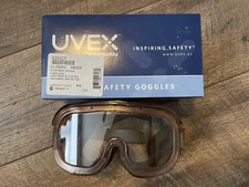 UVEX Classic S350CF Clear Lens Safety Goggles New