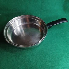 Vintage INKOR 1-1/2 quart SAUCEPAN no LID Special Alloy 3-Ply Stainless Steel