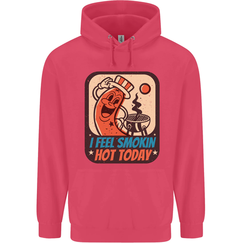 BBQ Smokin Hot Today Funny Grill Childrens Kids Hoodie - Picture 57 of 84