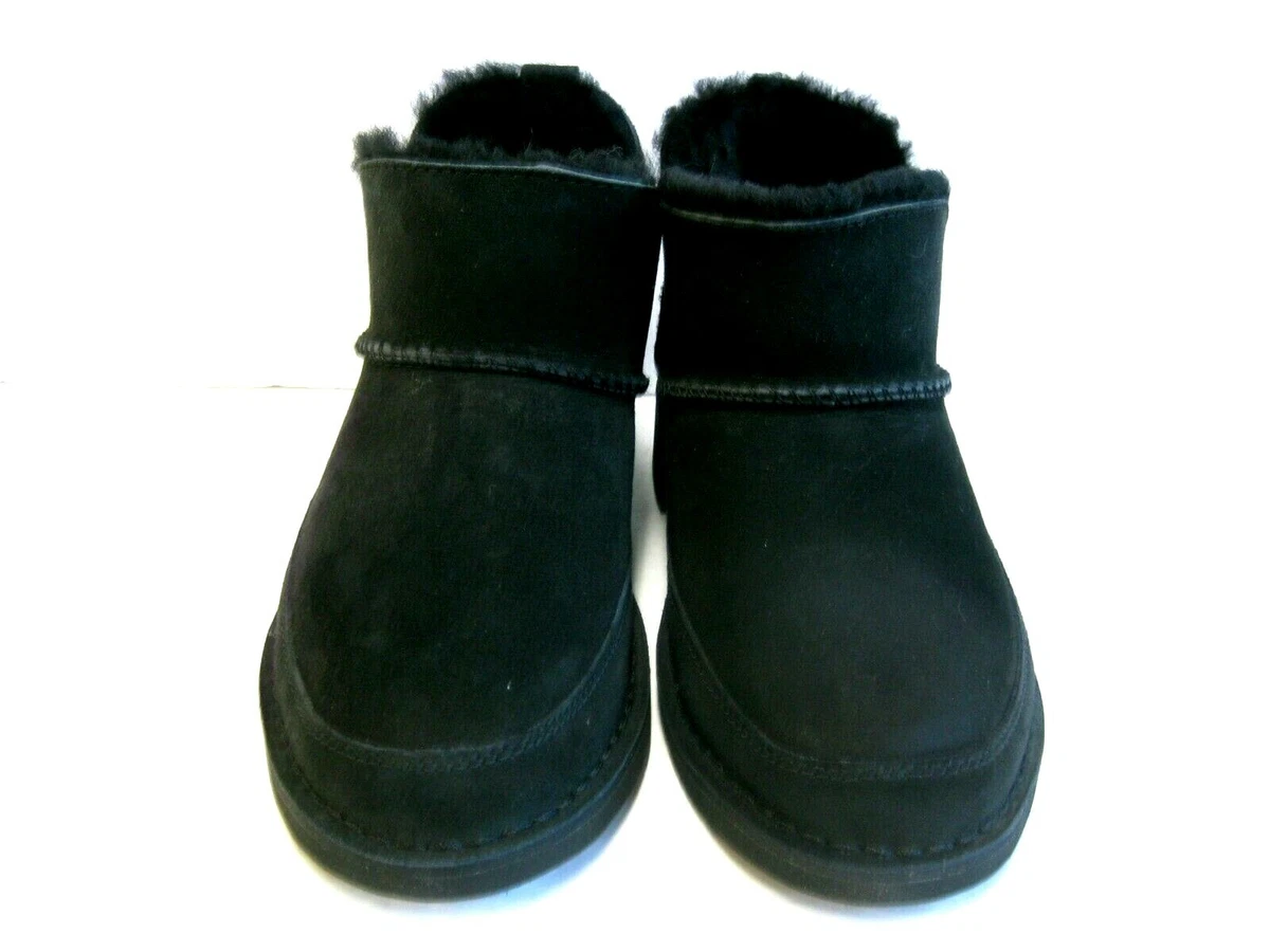Ugg melrose genuine shearling bootie sale