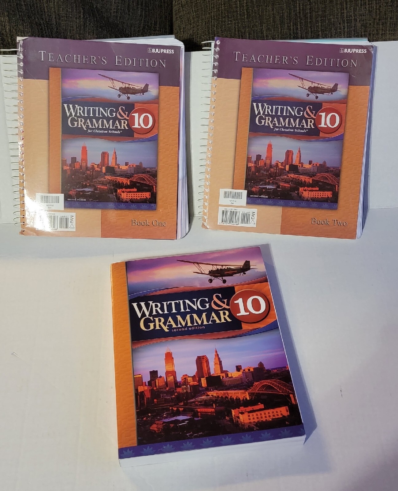 BJU Writing And Grammar 10 Teacher's Edition 2nd Ed. Part 1 & 2 ...