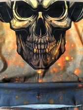 skull bandana face mask