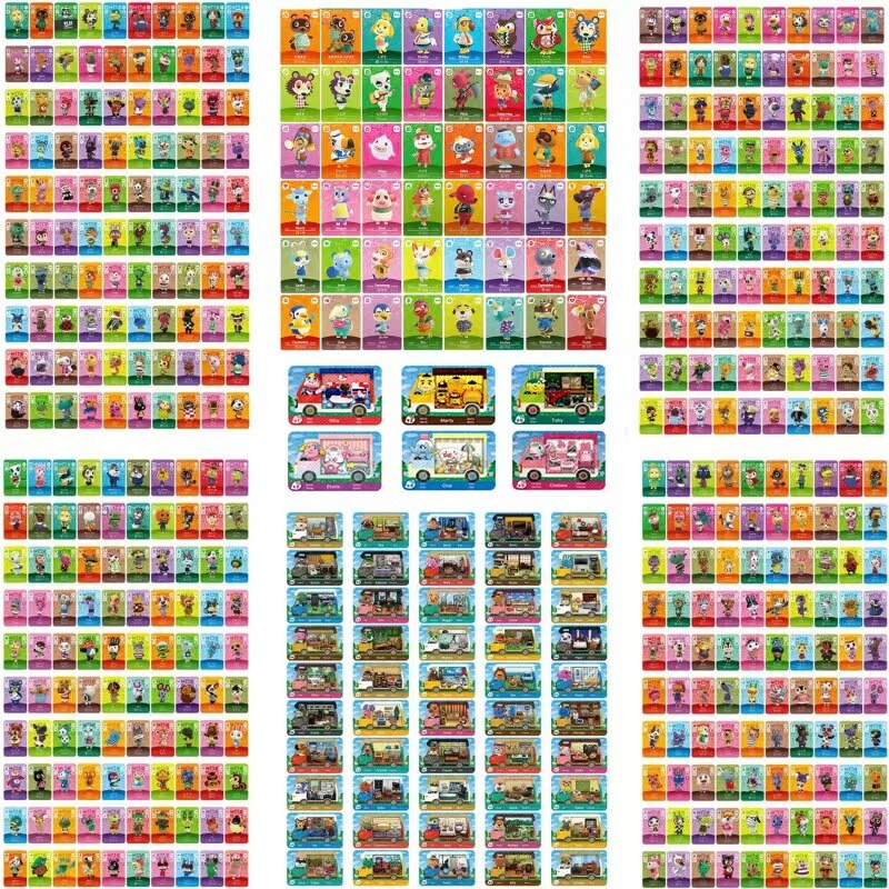 All Cards 001 448 Animal Crossing Cards RV Amiibo Series For Nintendo  Switch