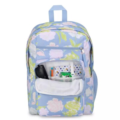 JanSport Big Student Autmun Tapestry Hydrangea Laptop Backpack